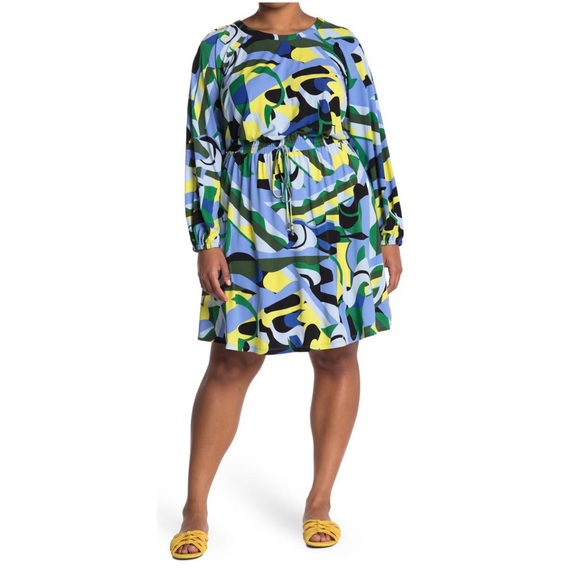 Donna Morgan Jersey Dress, Plus Size 14W New with Tag, Retail $138.00 - Picture 3 of 10